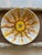 1980s Vintage 12.5” Signed Sunburst Ceramic Pottery Bowl For Sale - Image 5 of 11
