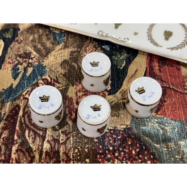 1980s Empire Liqueur Set with a Fly Motif, 1980s, Set of 6 For Sale - Image 5 of 13