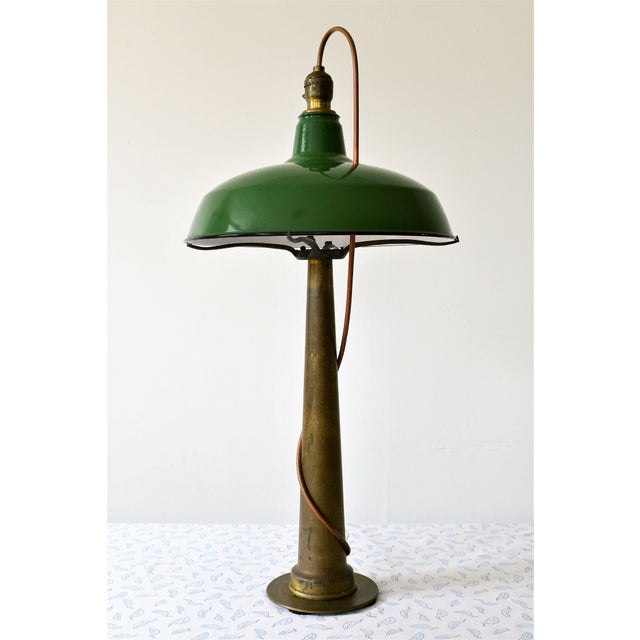 1930s Copper Vine Table Lamp From Chimera Watts For Sale In New York - Image 6 of 9