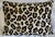 Leopard Velvet Lumbar Pillow 20 Inch X 13 Inch X 5 Inch