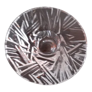 1960s Orrefors Crystal Single Candle Holder