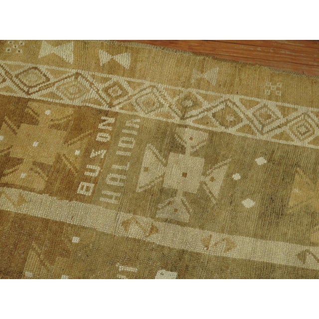 Early 21st Century Zabihi Collection Turkish Kars Dowry Rug - 6' x 10'7" For Sale In New York - Image 6 of 6