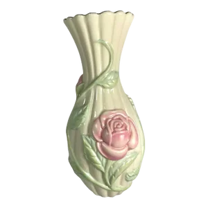 Vinatge Lenox Sentimental Rose Gold Trim 3D Pink Bud Vase