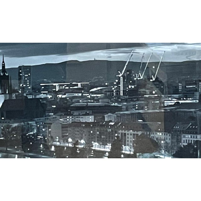 View of Frankfurt, Photographic Print, Framed For Sale - Image 5 of 7
