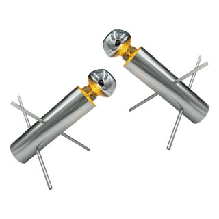 Vintage Cricket Table Lamps by Otto Wasch, Set of 2 For Sale