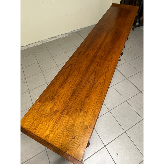 Modernist Teak Wood Sideboard, 1960s For Sale - Image 13 of 18