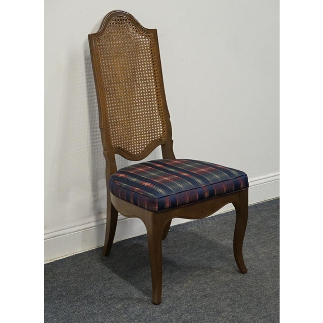 DREXEL HERITAGE French Accent Collection Cane Back Dining Side Chair 41" High 19" Wide 25" Deep Seat: 18" High We...