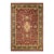 Mogul, One-of-a-Kind Hand-Knotted Area Rug - Red, 6' 3" x 9' 1" For Sale