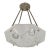 French Art Deco Pendant Light by Degue 1930 France For Sale
