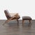 Crate & Barrel Crate & Barrel Mid-Century Lounge Chair and Ottoman Set For Sale - Image 4 of 10