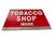 Bold, graphic, and unmistakably retro—this vintage “Tobacco Shop Inside” sign is a slice of mid-century Americana. With...