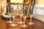 1990s 1990s Mikasa Jamestown Gold Trim Crystal Iced Tea Glasses Goblets - Set of 5 For Sale - Image 5 of 6