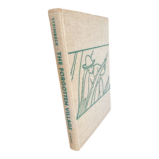 Vintage John Steinbeck First Edition Book " the Forgotten Village With Original Dust Jacket (1941) For Sale