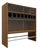 Mid Century Modern Danish Teak Dry Bar Cabinet by Poul Heltborg, C. 1960’s For Sale