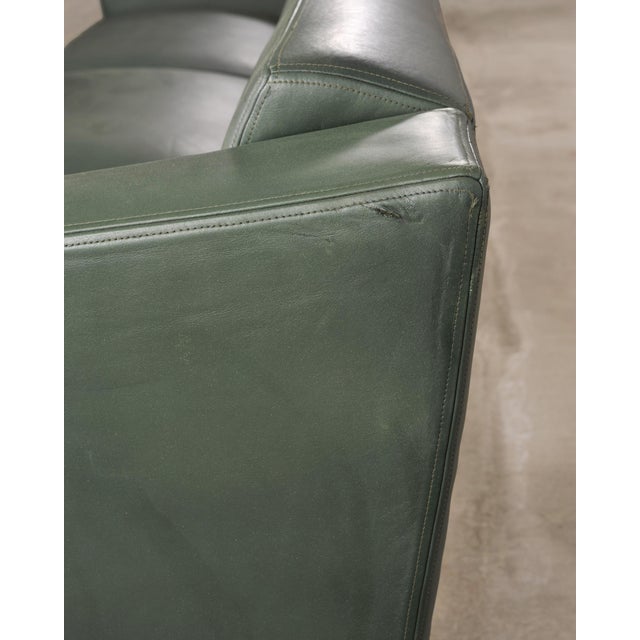 Dakota Jackson Art Deco Style Cuba Sofa in Bronze and Leather For Sale - Image 14 of 18