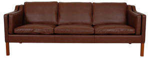 Model 2213 3-Seater Sofa in Bizon Leather