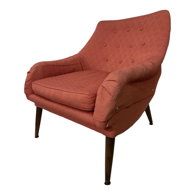 Mid-Century Lawrence Peabody - Craft Assoc. Lounge Chair For Sale
