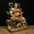 Copper Copper Zhenwu Emperor With Mythical Beast, 12" H For Sale - Image 8 of 9