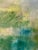 Large Original Abstract Landscape Painting "Staying on Course" in Blues Greens by Michele Zuzalek For Sale - Image 4 of 10