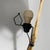 Beige Italian Modern Wall Lamp Uchiwa attributed to Ingo Maurer for M-Design, 1970s, Set of 2 For Sale - Image 8 of 13