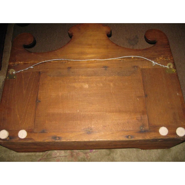 19th century Chippendale Style Hanging Wall Shelf For Sale - Image 4 of 8