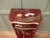 Red Lacquer Chinoiserie Side Table, 1920 For Sale - Image 6 of 7
