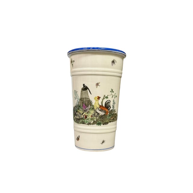 Antique Berlin Porcelain Jardinieres from KPM Berlin, 1800s, Set of 2 For Sale - Image 3 of 18
