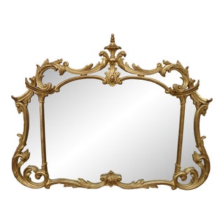 Baroque Italian Gilded Mirror For Sale