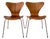 Series 7 Chairs in Teak by Arne Jacobsen for Fritz Hansen For Sale