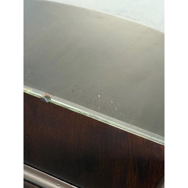 Vintage Art Deco Clover Shaped Mirror Vanity For Sale In Los Angeles - Image 6 of 9
