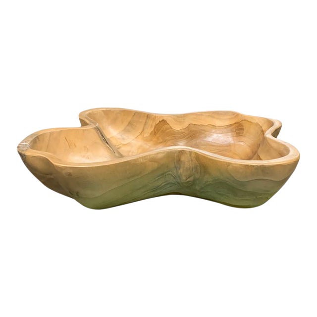 Medium Wooden Bowl For Sale
