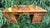 Early 20th Century Spectacular Burled Walnut Partners Desk B & O Railroad For Sale - Image 15 of 18