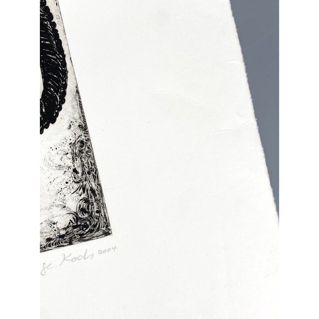 Inge Koch, Collage with Character, 2004, Etching For Sale - Image 10 of 14