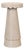 Matthew Izzo Home Valencia White Oak Scalloped Edge Drink Table For Sale