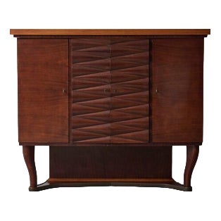 Bar Cabinet by Michele Merighi for Ronconi Cantù, 1940s For Sale
