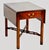 English 1980s Kindel Mahogany Drop Leaf Side Table / Federal Style Pembroke End Table With Drawer For Sale - Image 3 of 9