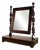 Antique Wooden Table Mirror For Sale