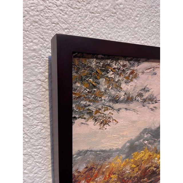 Early 21st Century Taos by Sparky LeBold | Oil on canvas Landscape with mountains and a river For Sale - Image 5 of 5