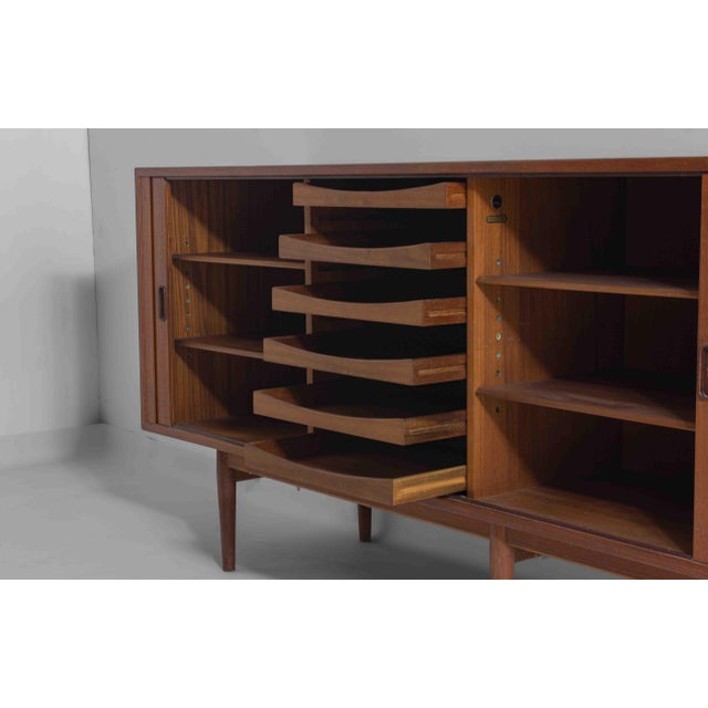 Wood Sideboard N° 36 by Arne Vodder for Sibast Furniture, Denmark, 1950s For Sale - Image 7 of 15