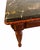2020s Elegant Cherry Wood Side / Sofa Table W/ Stunning Marble Top For Sale - Image 5 of 9