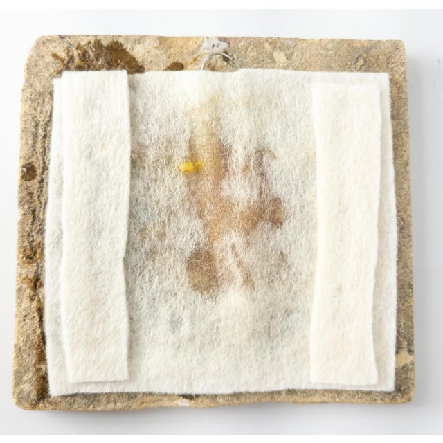 Ceramic 18th Century English Bristol or Dutch Delf Manganese Decorative Tile For Sale - Image 7 of 8