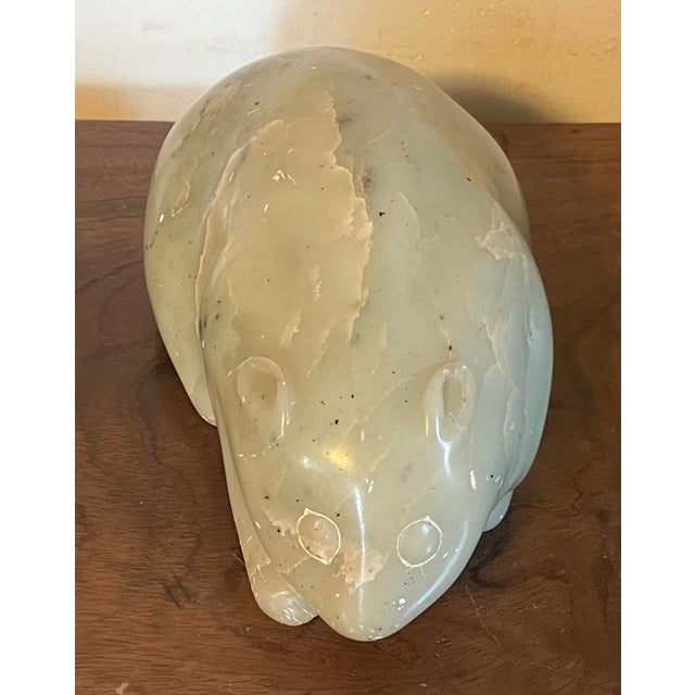 Antique 19th Century Chinese Carved Soapstone Figure of a Rat or Mouse For Sale - Image 9 of 12