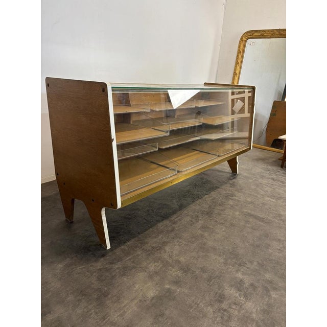 Glazed Countertop Cabinet from Siegel Paris, in Very Good conditions.
