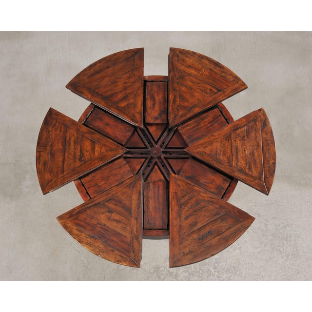 Theodore Alexander Theodore Alexander Castle Bromwich Mahogany Jupe Dining Table For Sale - Image 4 of 18