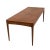Brown Long Mid-Century Scandinavian Modern Teak Coffee Table For Sale - Image 8 of 12