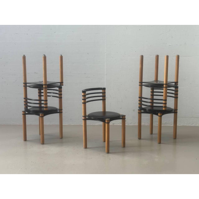 1980s Model 6800 Stacking Chair by Kurt Thut for Dietiker, 1980s For Sale - Image 5 of 18