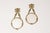 This exquisite set of two French 19th-century hanging picture frames exudes timeless elegance and charm. Crafted from gilt...