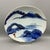 Dimensions: height 5 cm, diameter 29 cm. A large antique Japanese porcelain plate from the Meiji period, produced in Arita...