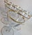 Gold Rimmed Crystal Champagne Coupes- Set of Six For Sale - Image 6 of 13