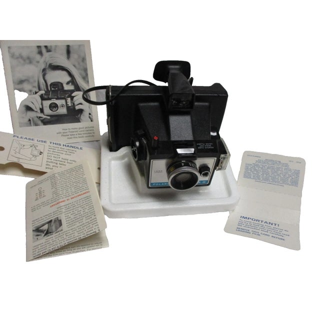 Vintage 1970 Polaroid Colorpack 3 Land Camera For Sale - Image 9 of 9
